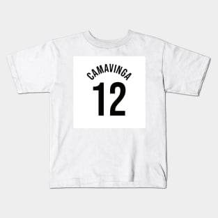 Camavinga 12 Home Kit - 22/23 Season Kids T-Shirt